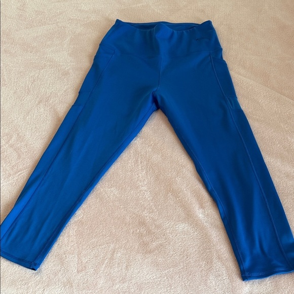 Aeropostale Vibrant Blue Leggings Size L - Picture 1 of 3